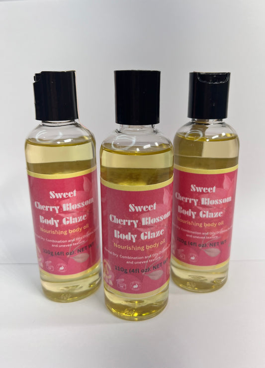 SWEET CHERRY BLOSSOM BODY GLAZE NOURISHING BODY OIL