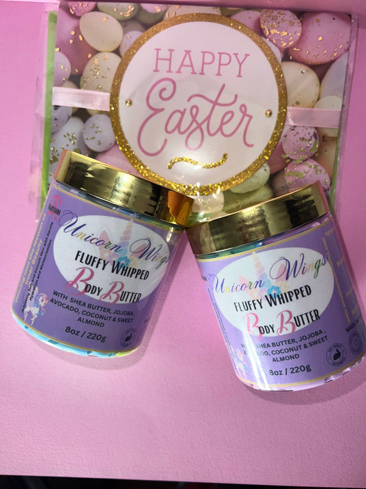 UNICORN WINGS FLUFFY WHIPPED BODY BUTTER / FRUIT LOOPS SCENTED