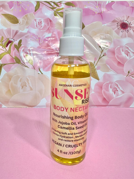 SUNSET RISE BODY NECTAR ( AMBER ROMANCE SCENTED)