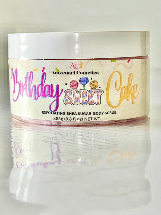 BIRTHDAY CAKE SWEET CAKE BODY SCRUB